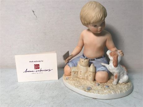 Display Piece Circle of Friends Masterpiece Porcelain By Homco