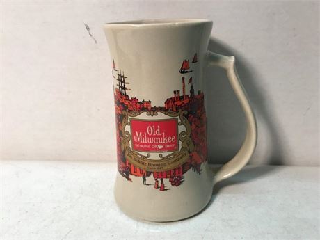 1972 Old Milwaukee Draft Beer Jos. Schlitz Brewing Company Stein