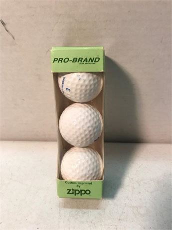 Zippo Pro-Brand Golf Ball Sleeve