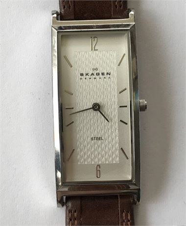 Skagen Denmark #415LSLW Steel