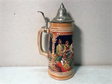 Gerz W. Germany 11" Tall Ceramic Stein