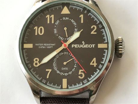 Peugeot Day Date 2044 BGR Quartz