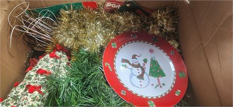 Lot Of Misc. Christmas Decorations
