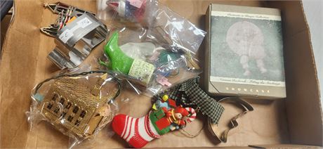 Christmas Ornaments & Cookie Cutter & Misc.