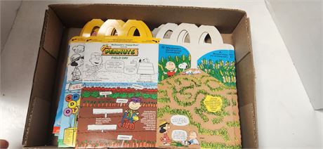 McDonalds Happy Meal Boxes