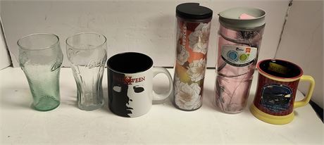 Halloween 2 Coffee Mug & Polar Express Coffee Cup & Starbucks Tumbler & Misc.