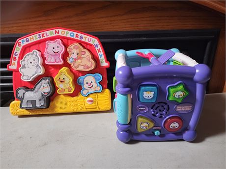 Fisher Price and V-tech baby toys