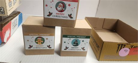 3 Christmas Candles