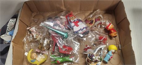 Lot Of Misc. Christmas Ornaments
