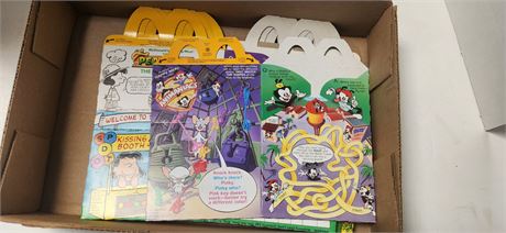 McDonalds Happy Meal Boxes