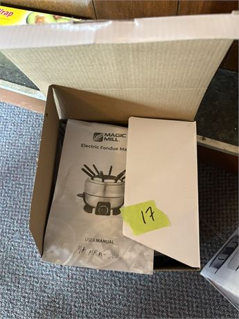 Electronic Fondue Pot