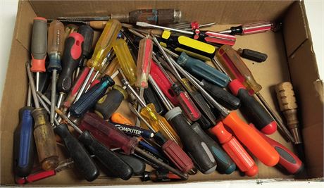 Lot Of Misc. Screwdrivers