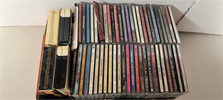 Lot Of Various CD's & VHS Tapes