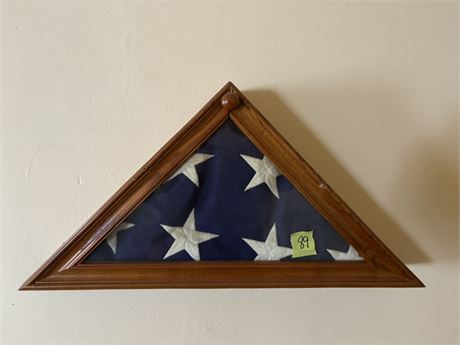 Framed American Flag