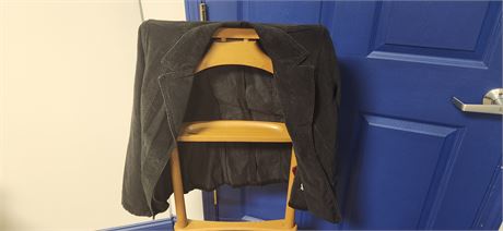 Velvet jacket Size L/G & Fringed Sweater. Size Small
