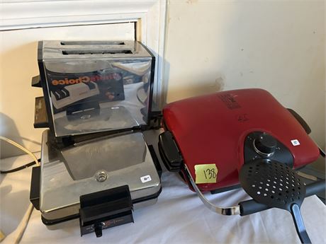 Toaster, Sandwich Press, George Foreman