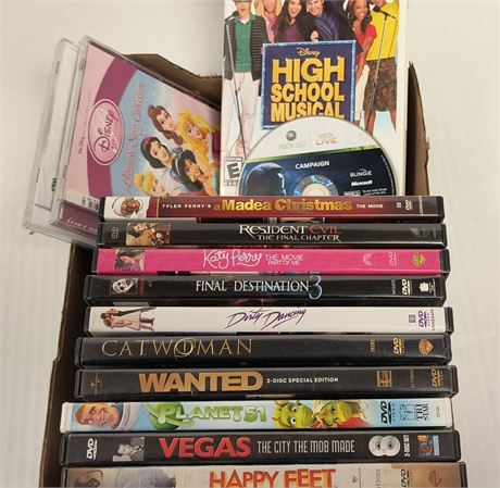 Lot Of DVD's & CD's