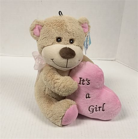 Griggles "Its A Girl" Plush Dog