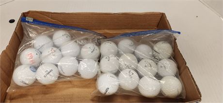 Callaway & Titleist Golf Balls