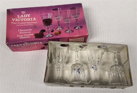 Lady Victoria Crystal Stemware