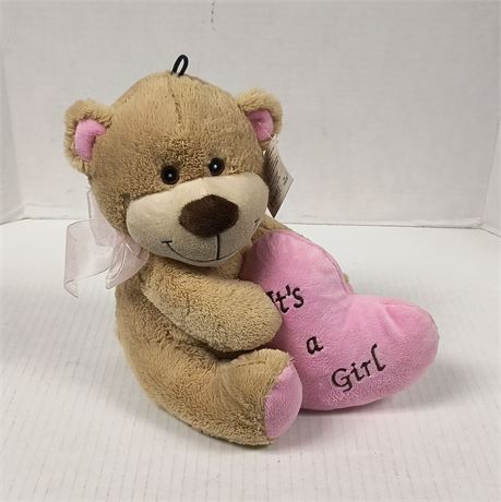 Griggles "Its A Girl" Plush Dog