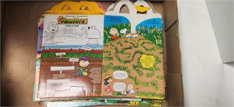 McDonalds Happy Meal Boxes