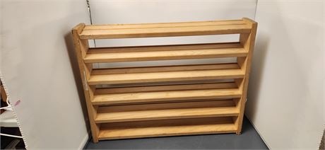 Wood Display Shelf