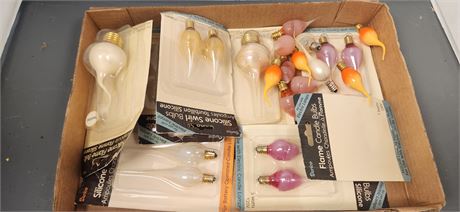 Silicone Flame & Swirl Light Bulbs