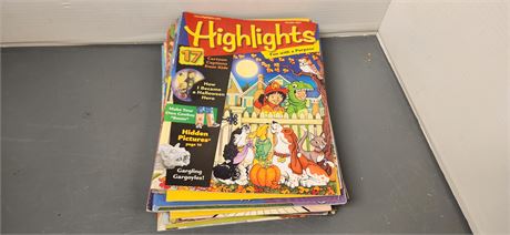 Highlight Magazines & National Geographics Magazine