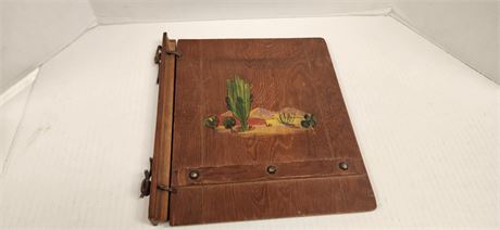 Wooden Scrap Or Photo Book