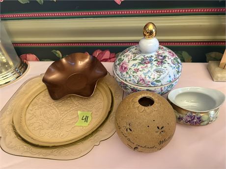 Decor, Glass Plate, Dishes