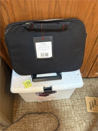 Computer Bag, Storage Box