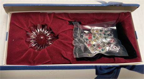 Swarovski Crystal Flower