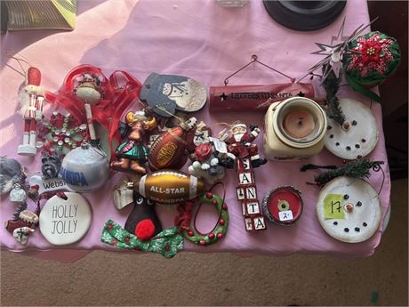 Christmas Decor, Ornaments