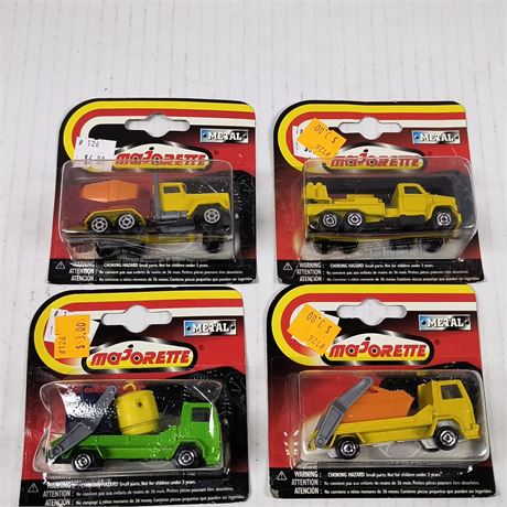 Vintage Majorette Metal Cars