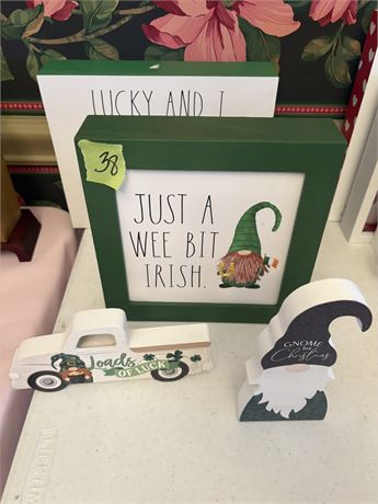 St. Patrick's Day Gnome Decor