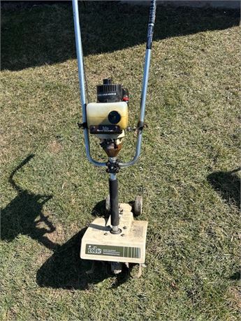 Small Garden Tiller As - Is