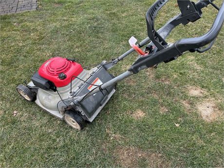 Honda Harmony Self Propel Mower - Does run - Choke does not work - hard to start