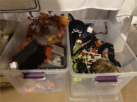 Halloween Decor Tote Lots
