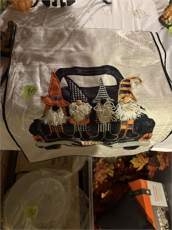 Halloween Decor, Gnome Table Runner