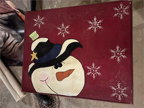 Snowman Table