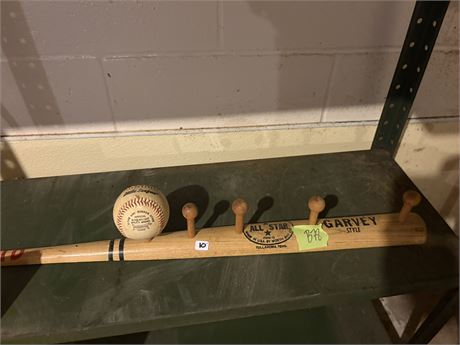 Baseball Bat Rack