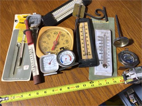 Lot of Thermometers