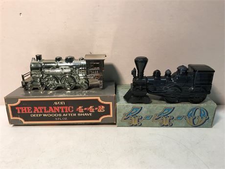 Avon The Atlantic 4-4-2 & The General 4-4-0 Aftershave