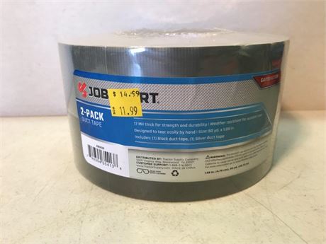 JobSmart 2-Pack Duct Tape