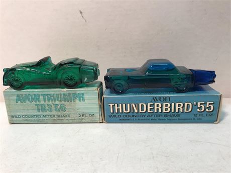 Avon 55' Thunderbird & Triumph TR3 '56 After Shave