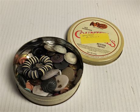 Lot Of Misc. Vintage Buttons