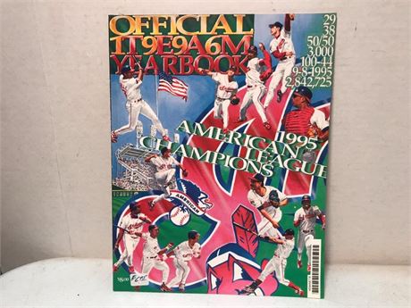 1996 Cleveland Indians Team Yearbook