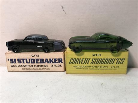 Avon '65 Stringray & '51 Studebaker After Shave