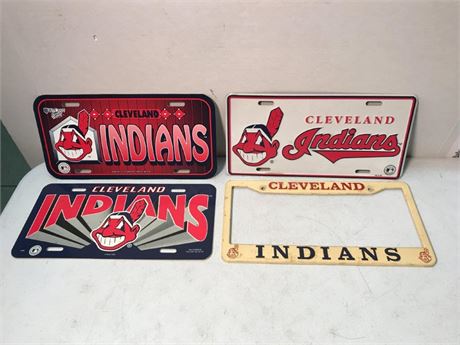 Cleveland Indians License Plates